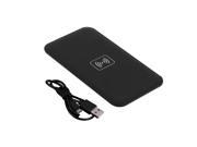 HIGH QUALITY QI Standard Wireless Cellphnoe Charger Charging Pad For Samsung Galaxy S3 4 black Promotion