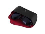 Durable PU Leather Glasses Case Sunglasses Eyeglasses Storage Holder Box Bag