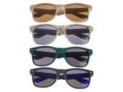 Women Men Imitation Wood Grain Frame Glasses Fashion Summer Cool Sunglasses