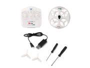 YKS CX 31 2.4G 4Axis 3D Eversion With Headless Mode RC Quadcopter Mini UFO White