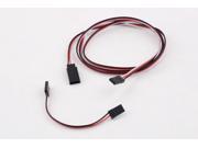 10cm Male to Male JR Plug Servo Extension Lead Wire Cable 100mm for RC Plane