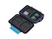 Memory Card Case Holder for 8 x SD SDHC Cards MC SD8 Waterproof Anti shock