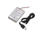2000mAh Rechargeable Battery Pack for Sony Playstation PS4 Controller Cable