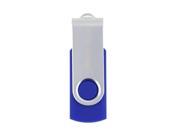 16GB Swivel USB 2.0 Flash Drive Memory Stick Pen Storage Blue
