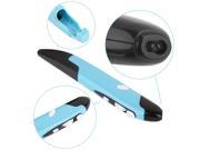 Mini 2.4GHz Wireless Optical Pen Mouse Adjustable 500 1000DPI for PC Android blue