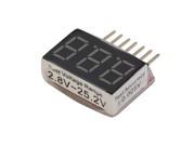 Checker Tester test 2.8V 25.2V 1 6s RC 1S 6S Lipo Battery Voltage Indicator