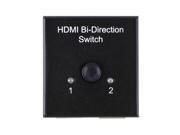 2 Port HDMI Bi directional 2x1 Switch Switcher or 1x2 Splitter Selector 3D 1.4V