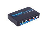 Component Video RGB Switch Stereo Audio to HDMI Converter Adapter 1080P