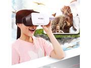 Enhanced 3D HeadMount VR Glasses Immersive Virtual Reality Helmet White 2nd G