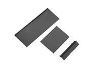 3 pcs Black Door Slot Cover Bezel Lid Part for Nintendo Wii Console System