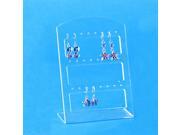24 Holes Earring Jewelry Show Plastic Display Rack Stand Organizer Holder