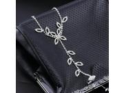 Super Shining Silver Rhinestone Slave Hand Bracelet Chain for Wedding Party