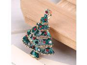 Cute New Year Christmas Tree Xmas Gift Alloy Brooch Pin Party Decoration