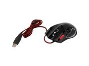 Z1 3200 DPI 7 Button Wired Optical LED Game Gaming Mouse For Laptop PC black