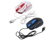3 Button DPI Max 3200 7 LED Light Color Mice Optical Wired Gaming Mouse
