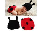 Newborn Baby Crochet Knit Photo Photography Prop Costume Hat Beanies Outfit