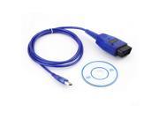 USB KKL Cable For AUDI Volkswagen OBD2 OBDII Car Diagnostic Scanner