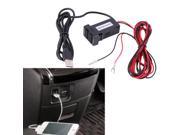 Dual USB Charger Audio Port Interface for Toyota Cars Blank Switch Hole