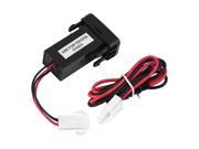 Dual USB Charger Socket Dashboard Cell Phone Charger Adapter for TOYOTA