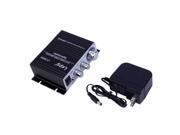 12V 3A Hi Fi Stereo Digital Audio Power Amplifier Booster MP3 US Plug
