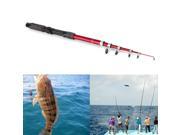 Portable Fishing Pole Tackle Carbon Fiber Spinning Lure Rod 2.1 2.4 2.7 3.0m