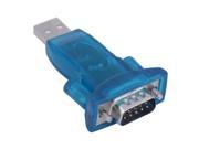 USB 2.0 to RS232 Chipset CH340 Serial Converter 9 Pin Adapter for Win7 8