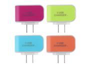 3.1A 3 USB Ports Wall Home Travel AC Charger Adapter US Plug For Smartphone