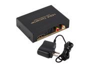 HDMI Audio Extractor Splitter to SPDIF RCA Stereo L R Analog Output ConverterSplitter Adapter with Power Adaptor US Plug