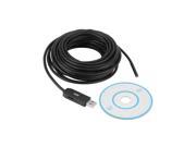 1 pc 6 LED Waterproof 5.5mm 10M USB HD Endoscope Borescope Inspection Camera