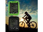 LCD Multifunction Road MTB Bike Bicycle Wired Waterproof Cycle Computer