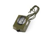 Pocket Military Army Green Geology Metal Compass For Outdoor Hiking Camping