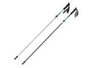 Folding Handle Cane Adjustable Removable Aluminum Hiking Walking Travel Stick