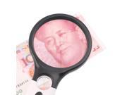 3 LED Light 45X Handheld Magnifier Reading Magnifying Glass Jewelry Loupe