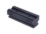Dovetail 11mm to 20mm Weaver Picatinny Rising Rail Scope Mount Base Adapter