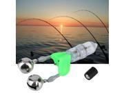 1pc LED Light Night Twin Bells Tip Clip On Fishing Rod Bite Alarm Alert