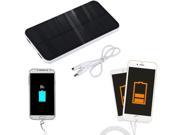 Portable External 12000mAh Solar Charger Battery Power Bank For Cell Phone