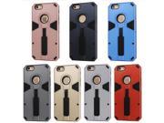 Cool Design Hard PC TPU Stand Holder Case Cover For iPhone 6 plus 6s plus