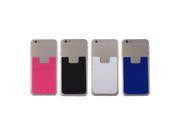 Fashion Adhesive Sticker Back Cover Card Holder Case Pouch For Cell Phone