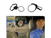 Car Adjustable Easy View Ward Back Mirror for Reversing Rear Baby Seat Safety