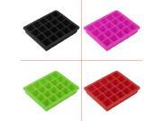 20 Cavity Large Cube Ice Pudding Jelly Maker Mold Mould Tray Silicone Tool