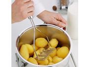 Kitchen Stainless Steel Potato Egg Masher Ricer Vegetable Fruit Crusher Tool