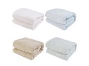 3 pcs Super Soft Towel Absorbent Cotton 2 x Hand Face 1 x Shower Cloth Set