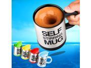 Stainless Lazy Self Stirring Mug Auto Mixing Tea Coffee Cup Office Home Gifts