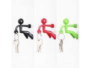 New Fashion Strong Magnetic Key Holder Creative Fridge Magnet Hook Rack