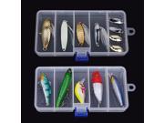 Transparent Plastic Fishing Lure Bait Box Storage Organizer Container Case