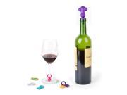 Silicone Wine Bottle Vacuum Sealer Saver Preserver Stopper Set Reusable