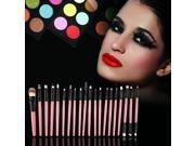 Professional New set of 20 pieces brushes pack complete make up brushes