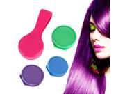 4 Colors Non toxic DIY Temporary Hair Powder Dye Pastels Salon Kit NEW