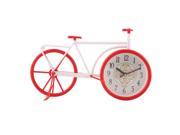Big Bike Bicycle Model Alarm Clock Home Desk Decor Student Friends Gift Art Red
