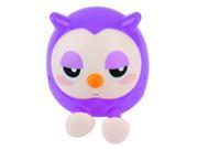 Hot Cute 2 in 1 Phone Stent The Owl Stents Money Box Plastic Holder Purple